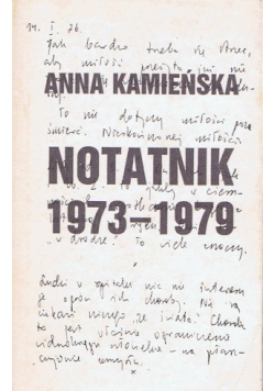 Notatnik 1973 1979