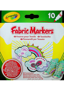 Fabric Markers 10 kolorów