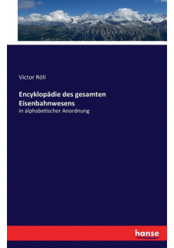 Encyklopädie des gesamten Eisenbahnwesens