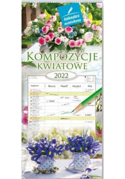 Kalendarz 2022 Kompozycje kwiatowe WN2