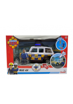 Strażak Sam Jeep policyjny z figurką