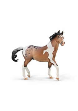 Mustang Stallion Bay Pintoloosa Deluxe 1:12