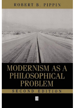 Modernism As a Philosophical Problem