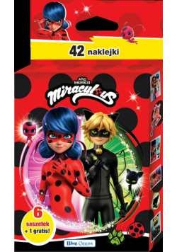 Miraculous Biedronka i Czarny Kot Stickers blister 1szt.mix