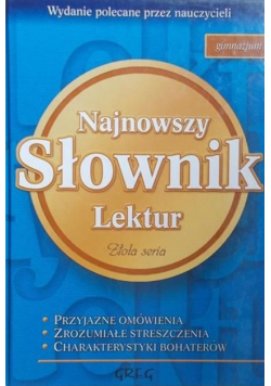 Najnowszy słownik lektur