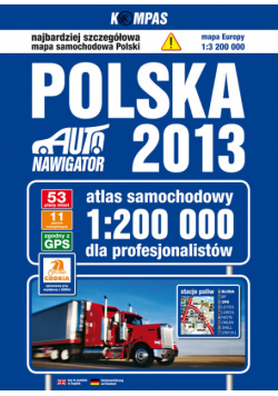 Polska Atlas samochodowy dla profesjonalistów 1:200 000