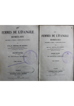 Les Femmes De L Evangile 1856r 2 Tomy