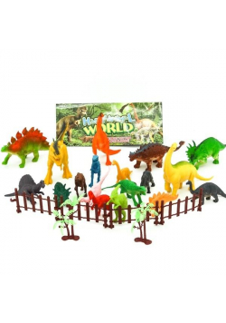 Figurki Dinozaury 18 sztuk