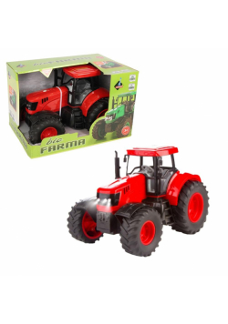 Traktor duży czerwony