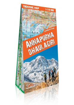Trekking map - Annapurna i Dhaulagiri 1:110 000