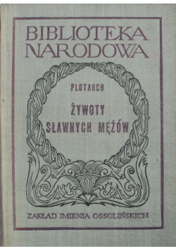 Plutarch żywot sławnych mężów