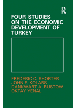 Four Studies on the Economic Development of Turkey
