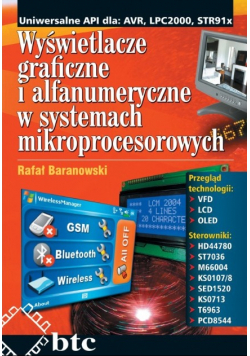 Wyświetlacze graficzne i alfanumeryczne w systemach mikroprocesorowych