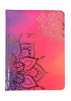 Kalendarz tygodniowy B6 2021 Mandala ALBI