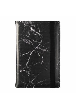Planner A5 dzienny na gumkę Marble PLR-25PR