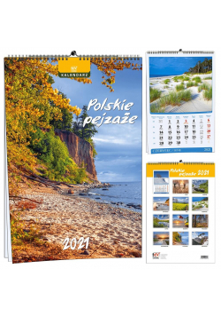 Kalendarz 2021 13 Plansz Polskie Pejzaże EV-CORP
