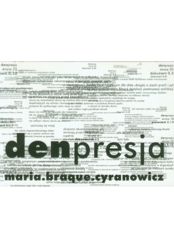 Cyranowicz Maria Braque - Denpresja