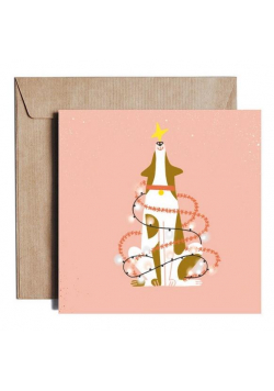 Karnet kw Christmas Tree-k JG07
