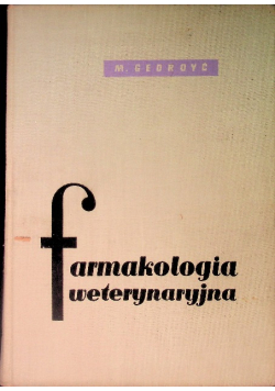 Farmakologia weterynaryjna