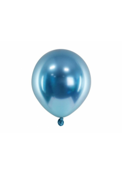 Balony Glossy niebieski 12cm 50szt