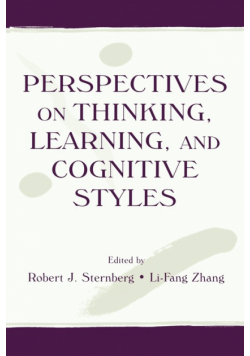 Perspectives on Thinking, Learning, and Cognitive Styles