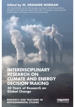 Interdisciplinary Research on Climate and Energy Decision Making