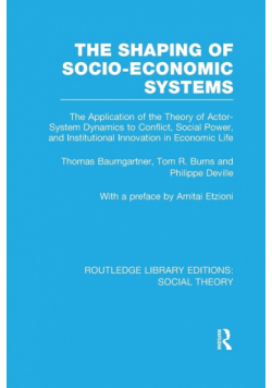 The Shaping of Socio-Economic Systems