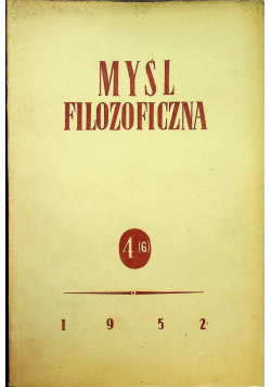 Myśl filozoficzna 4 6