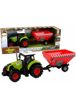 Traktor z odpinaną przyczepą