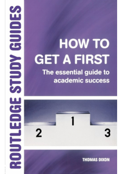 How to Get a First