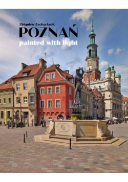 Poznań painted with light