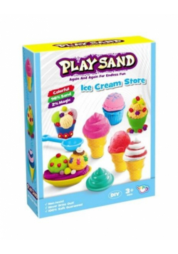 Piasek 3D sensoryczny lody i desery