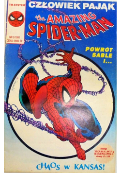 The amazimg Spider - man Nr 5 Powrót Sable i chaos w Kansas