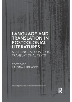 Language and Translation in Postcolonial Literatures