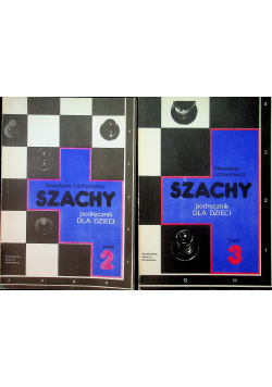 Szachy podręcznik dla dzieci 2 tomy