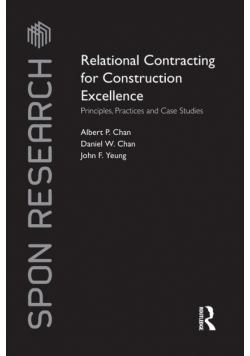Relational Contracting for Construction Excellence