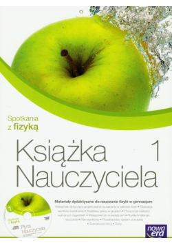 Spotkania z fizyką 1 Książka nauczyciela z płytą CD