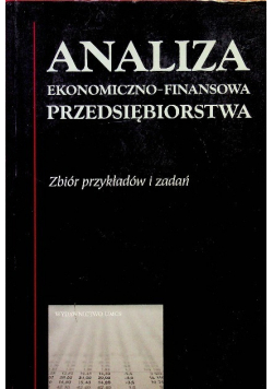 Analiza ekonomiczna finansowa przedsiębiorstwa