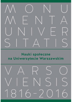 Nauki społeczne na Uniwersytecie Warszawskim