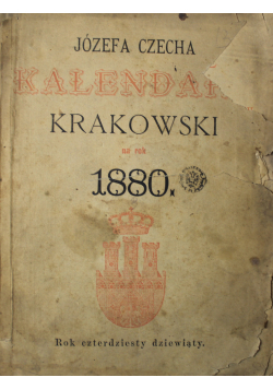 Kalendarz krakowski na rok 1880, 1880 r.