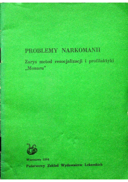 Problemy narkomanki
