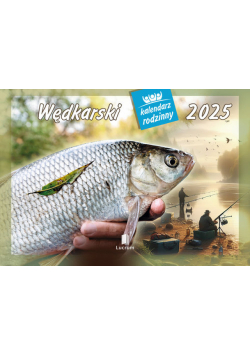 Kalendarz 2025 rodzinny WL14 Wędkarski