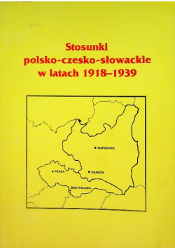 Stosunki polsko-czeskie-słowackie w latach 1918-19