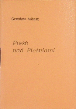 Pieśń nad pieśniami MIniatura