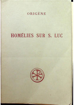 Homelies seu S Luc