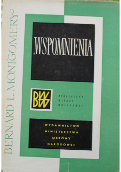 Wspomnienia Bernard L  Montgomery