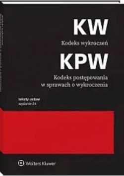 Kodeks wykroczeń Kodeks postępowania w sprawach o wykroczenia Przepisy