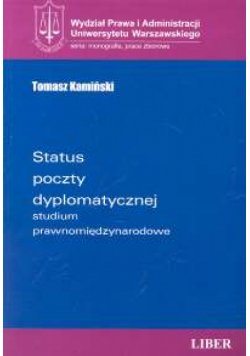 Status poczty dyplomatycznej studium prawnomiędzynarodowe