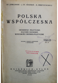 Polska współczesna 1928r