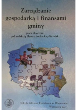 Zarządzanie gospodarką i finansami gminy